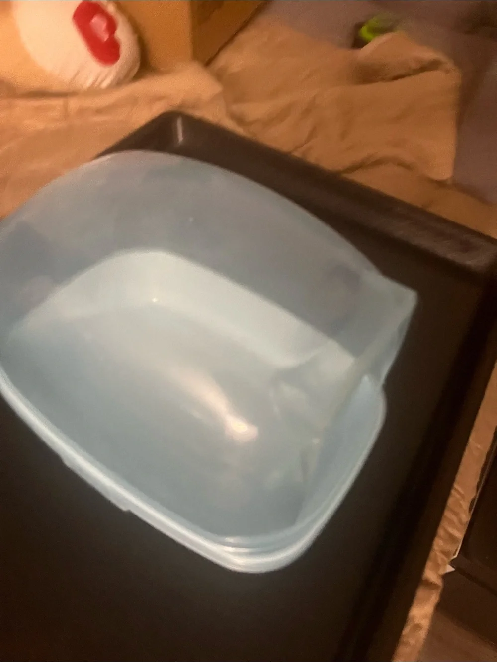 Clear Protective Silicone Case - Light Blue for Small Electronics